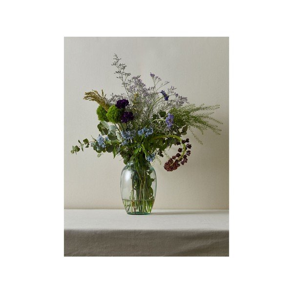 Zelená sklenená váza Bitz Kusintha, ø 14 cm-image-1