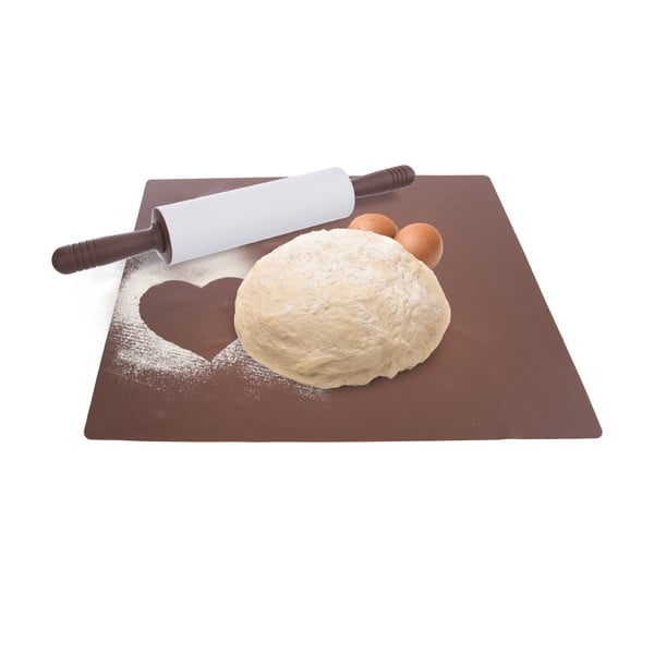 Silikónová kuchynská podložka na vaľkanie cesta 40x50 cm – Orion-image-2