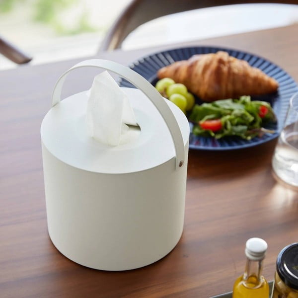 Kovový box na vreckovky Tower – YAMAZAKI-image-1