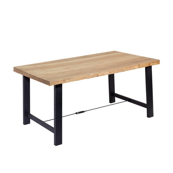 Jedálenský stôl s doskou z bukového dreva indhouse Jasmine, 160 × 90 cm