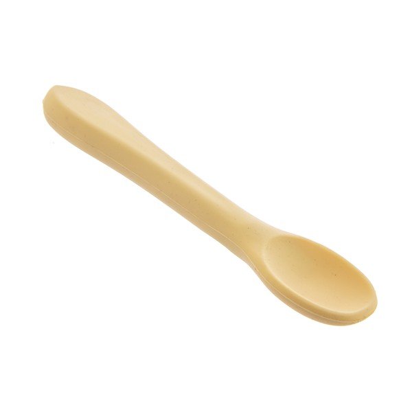 Žltá detská lyžička zo silikónu – Orion-image-2