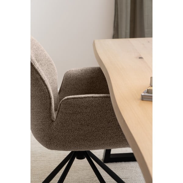 Jedálenský stôl s doskou v dubovom dekore 100x220 cm Malika – Actona-image-2