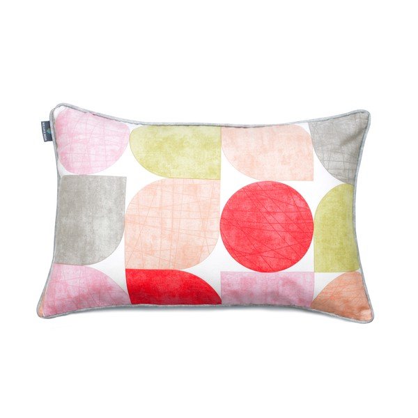 Obliečka na vankúš WeLoveBeds Circles, 40 × 60 cm-image-2