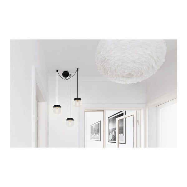 Čierny trojitý závesný kábel k svietidlám UMAGE Cannonball-image-3