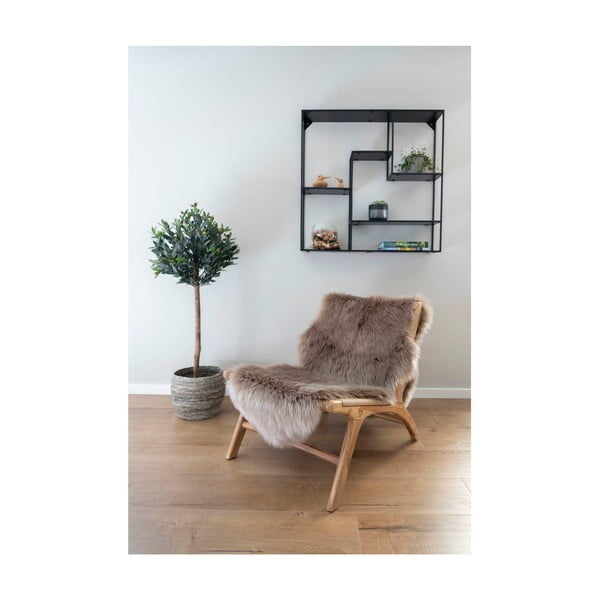 Hnedý syntetický behúň 60x180 cm – House Nordic-image-1