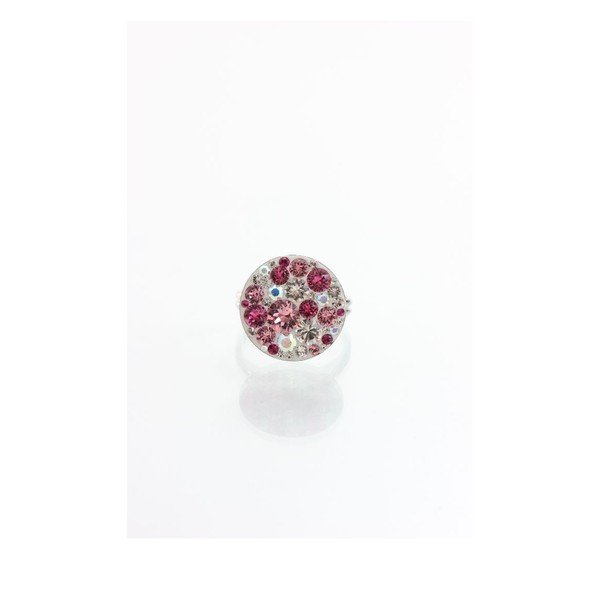 Prsteň Yasmine Round Pink-image-1
