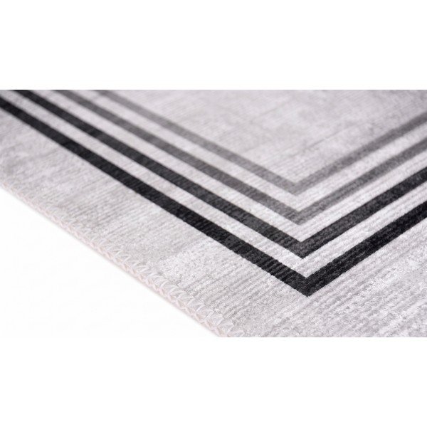 Krémovobiely prateľný behúň 80x300 cm Simpio – Vitaus-image-2