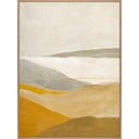 Ručne maľovaný obraz 90x120 cm Yellow Field – Malerifabrikken