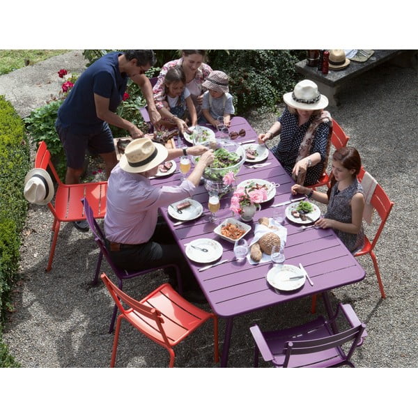 Sada 2 lila stoličiek s opierkami na ruky Fermob Luxembourg-image-1