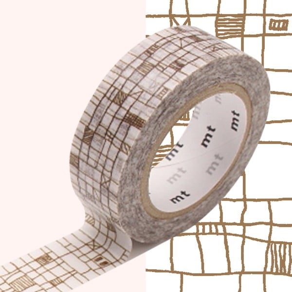Washi páska MT Masking Tape Valerie, návin 10 m