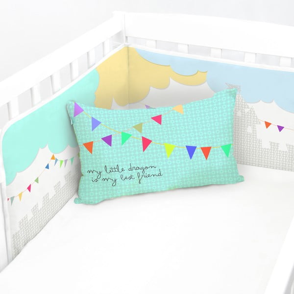 Výstelka do postieľky Dragon, 60 × 60 × 60 cm-image-1