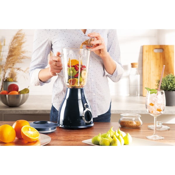 Modrý mixér Aquamarine Metallic Line - BerlingerHaus-image-1