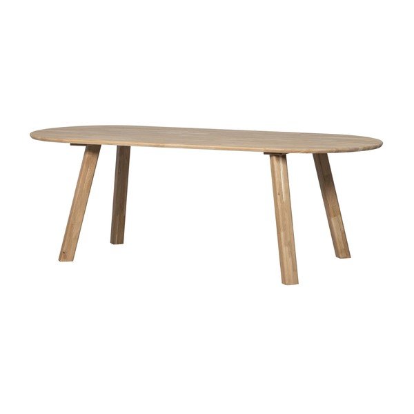 Jedálenský stôl z dubového dreva 90x220 cm Tablo – WOOOD-image-2