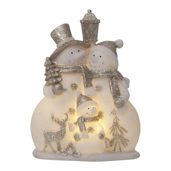 Svietiaca LED dekorácia Best Season Figure Buddy Snowmen