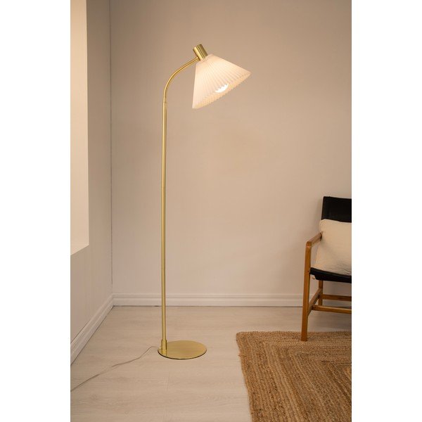 Stojacia lampa v bielo-zlatej farbe (výška 145 cm) Mira - Markslöjd-image-2