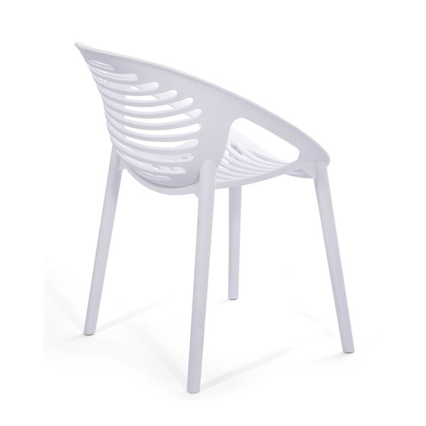 Biela záhradná stolička Bonami Essentials Joanna-image-4