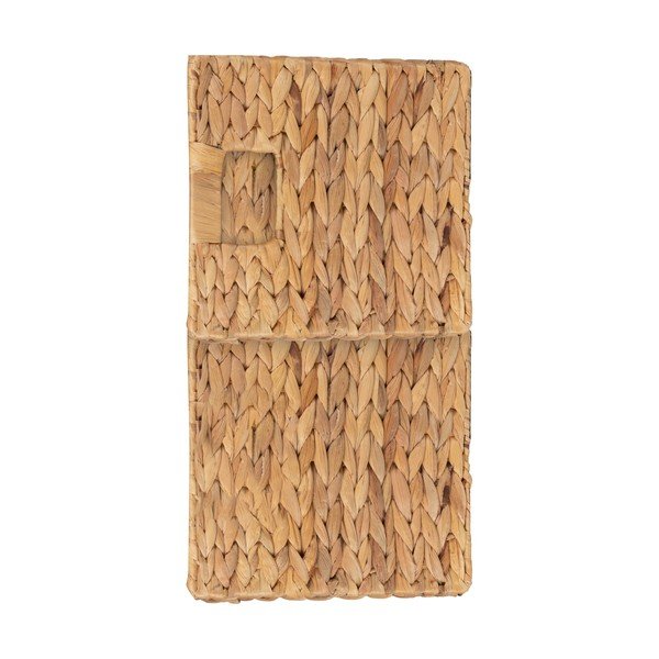 Košík z vodného hyacintu 24x24x24 cm – Compactor-image-4