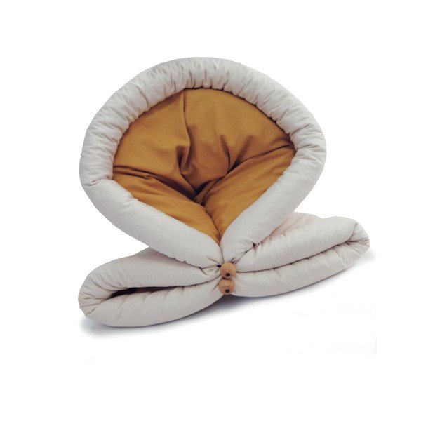 Multifunkčná podložka Blandito 150 cm, žltá-image-2