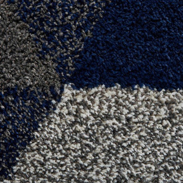 Modrosivý koberec Think Rugs Royal Nomadic Angles, 160 x 220 cm-image-2