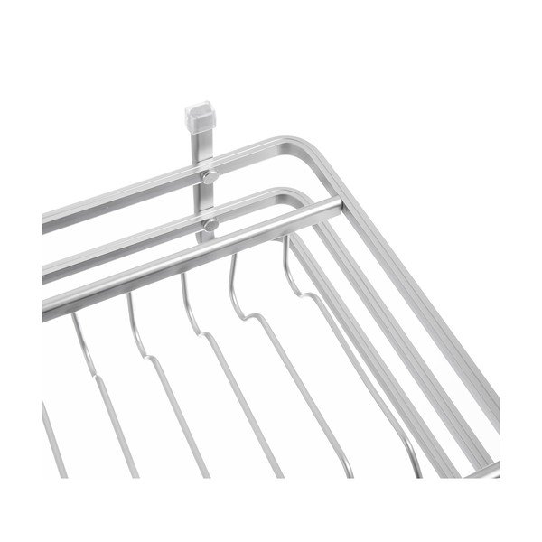 Čierno-biely kovový odkvapkávač 43x32 cm Deluxe – Orion-image-4