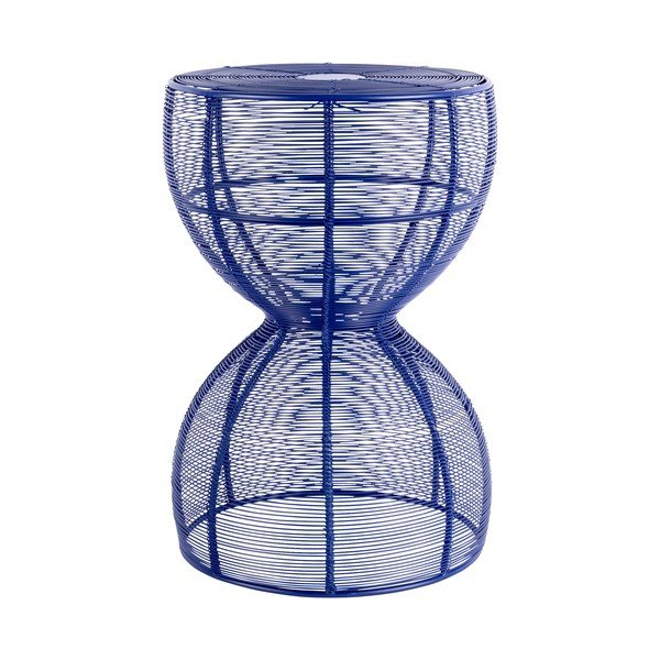 Kovový okrúhly odkladací stolík ø 30 cm Cuerda Doble – Leitmotiv