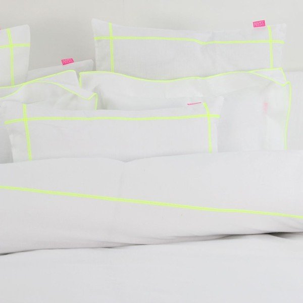 Obliečka na paplón Basic Fluor Yellow, 200x200 cm-image-1