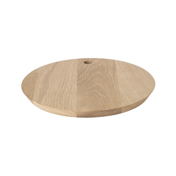Guľatá dubová doštička Blomus, Ø 20 cm