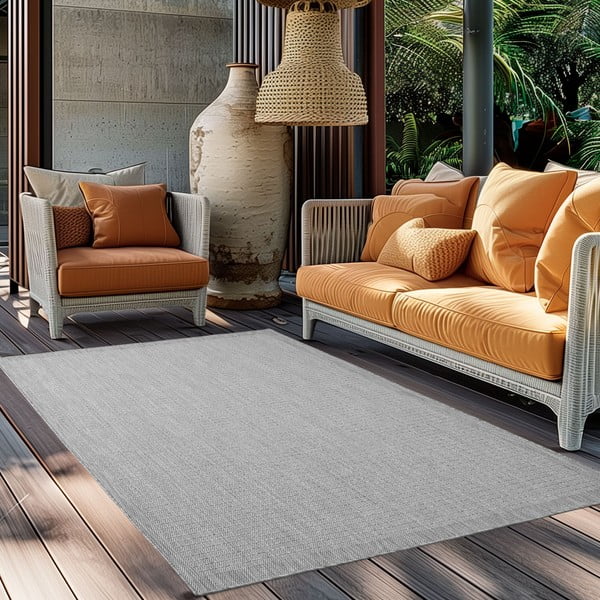 Sivý vonkajší koberec 80x150 cm Giza – Ayyildiz Carpets-image-1