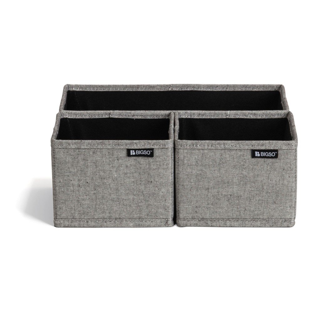 Látkové organizéry do zásuvky v súprave 3 ks Soft Storage – Bigso
