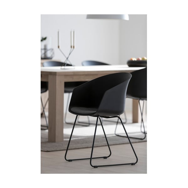 Čierna jedálenská stolička Interstil Moon 40-image-3