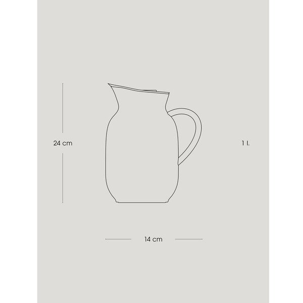 Termokanvica z nehrdzavejúcej ocele v striebornej farbe 1,2 l Amphora – Stelton-image-3
