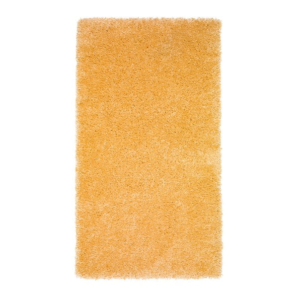 Žltý koberec Universal Aqua Liso, 57 × 110 cm