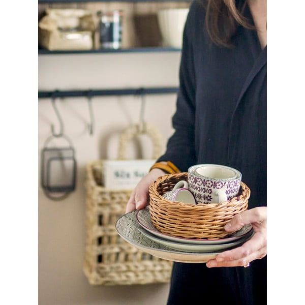 Súprava 4 kameninových tanierov Bloomingville Karine, ø 25 cm-image-2