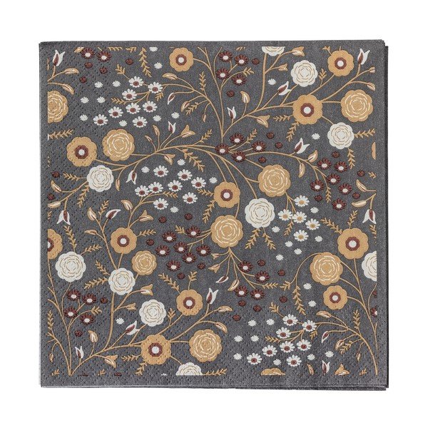 Papierové obrúsky v súprave 20 ks 33x33 cm Eydis – Bloomingville-image-3