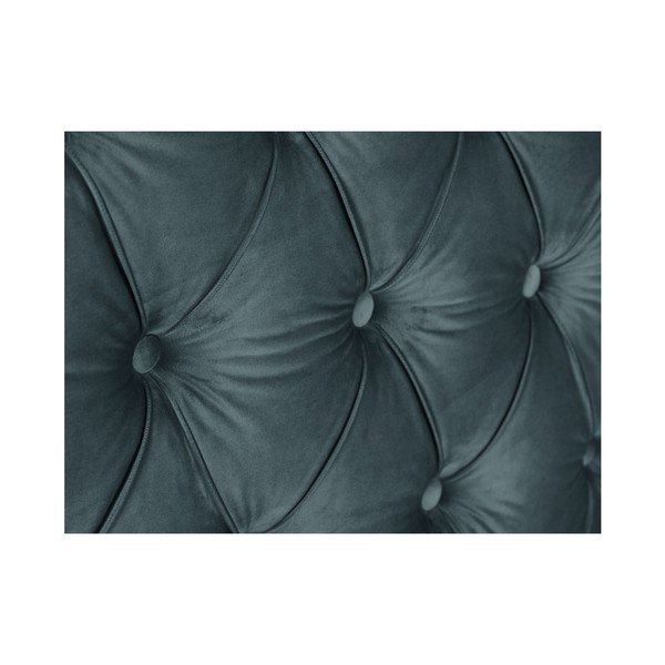 Petrolejovozelené čelo postele Mazzini Sofas, 160 × 120 cm-image-4