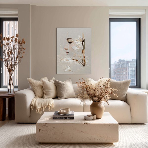 Obraz 60x80 cm Stitched Bloom – Styler-image-2