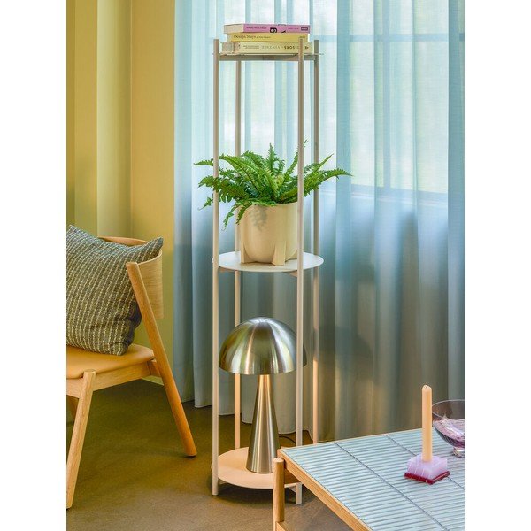 Biely kovový regál 42x151 cm Norm – Hübsch-image-1