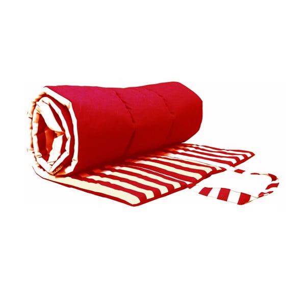 Skladacia deka na piknik alebo opaľovanie Lona, červená