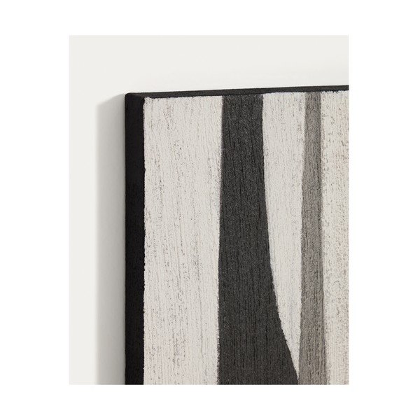 Ručne maľovaný obraz na plátne 80x100 cm Onure – Kave Home-image-4