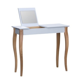 Svetlosivý toaletný stolík so zrkadlom Ragaba Dressing Table, dĺžka 85 cm