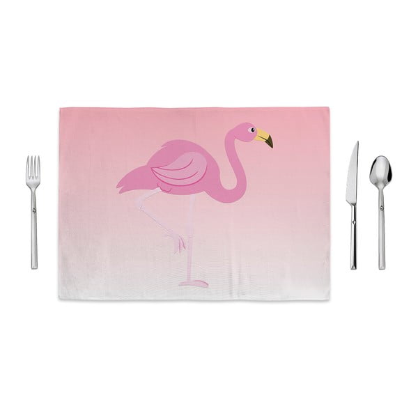 Prestieranie Home de Bleu Pink Flamingo, 35 x 49 cm