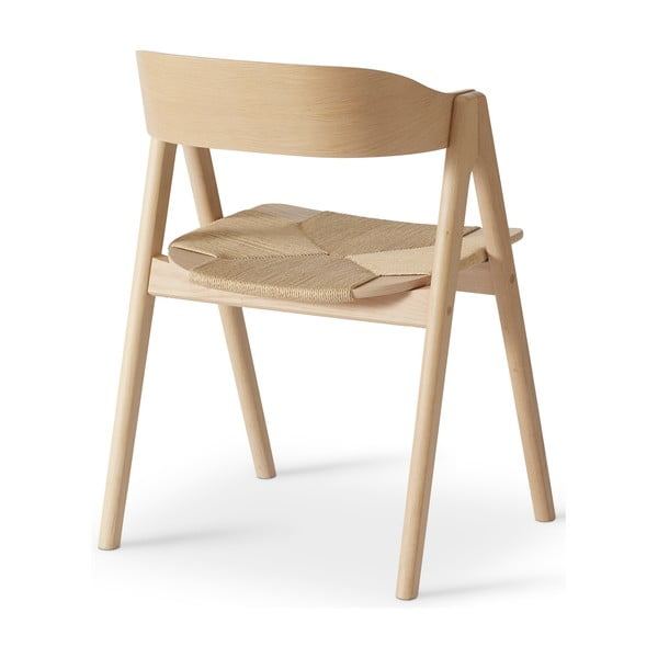 Jedálenská stolička z dubového dreva v prírodnej farbe Mette – Hammel Furniture-image-4