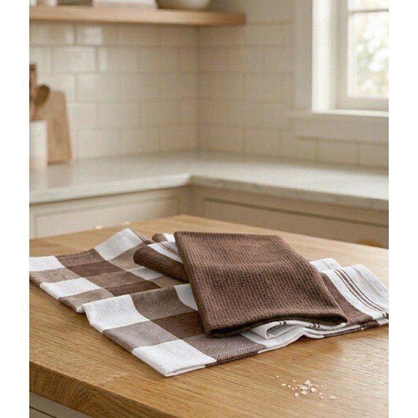 Bavlnené utierky v súprave 3 ks 45x70 cm Vafle – JAHU collections-image-1