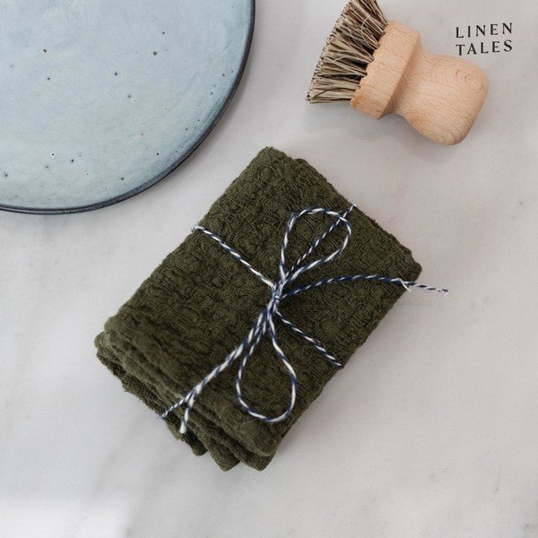 Ľanové utierky v súprave 2 ks 26x26 cm - Linen Tales-image-4