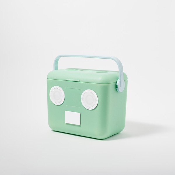 Zelený chladiaci box Sunnylife Sounds, 15 l-image-4