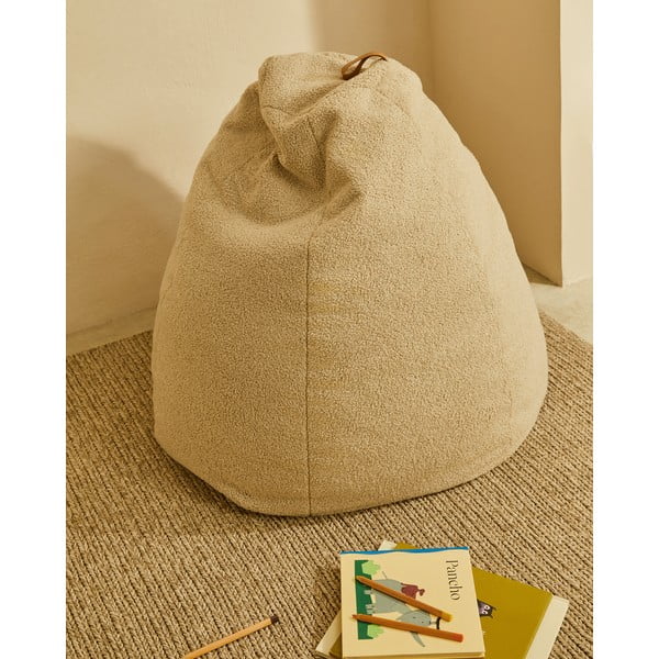 Béžový sedací vak Vicka – Kave Home-image-1
