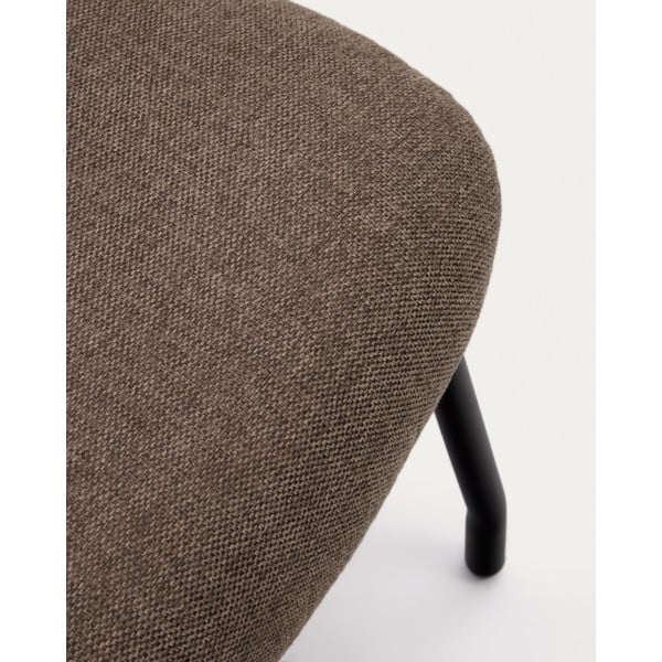Hnedý taburet Belina – Kave Home-image-3