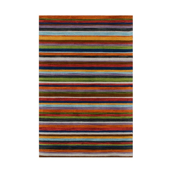 Vlnený koberec Wimbledon, 170 x 240 cm, prúžkovaný