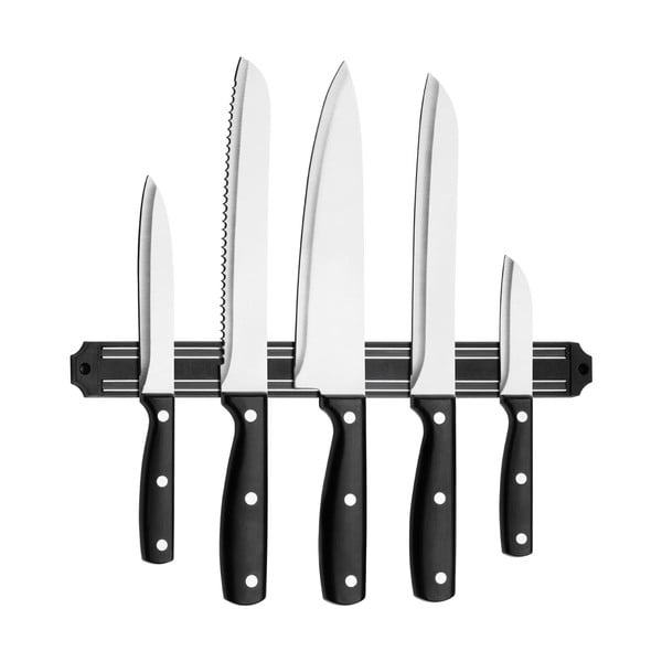 Set 5 nožov a magnetického držiaka Premier Housewares Magnetic