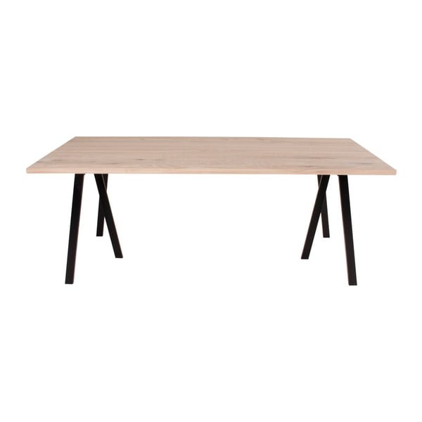 Jedálenský stôl s doskou zo svetlého dubového dreva House Nordic Nantes, 240 × 95 cm